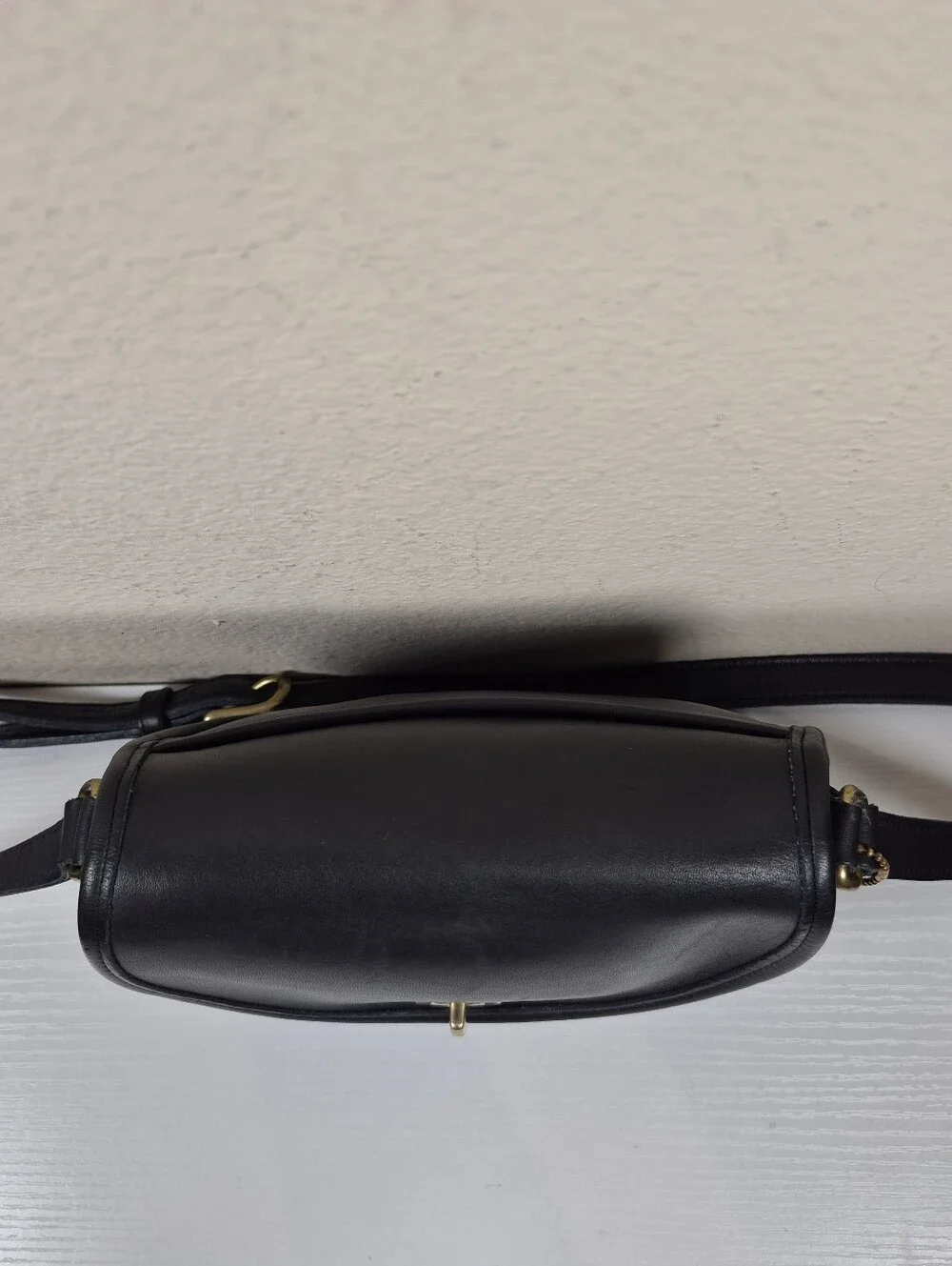 Vintage Coach Navy Watson Bag #9981